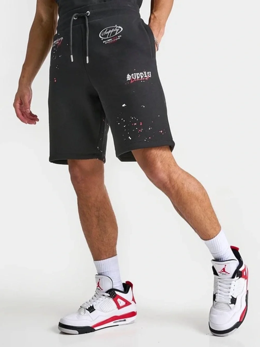 Supply and Demand Men's Hackney Sweatpant Shorts Small
